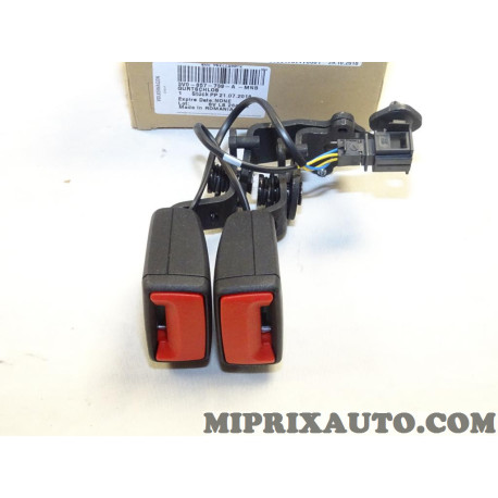 Double bloc attache ceinture de sécurité Volkswagen Audi Seat Skoda original OEM 3V0857739AMNB 