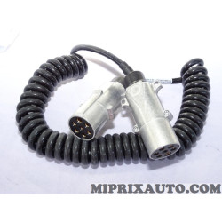 Rallonge cable faisceau electrique 7 poles 24V 4.5M type S attache remorque  attelage Jaeger Mercedes original OEM 611081