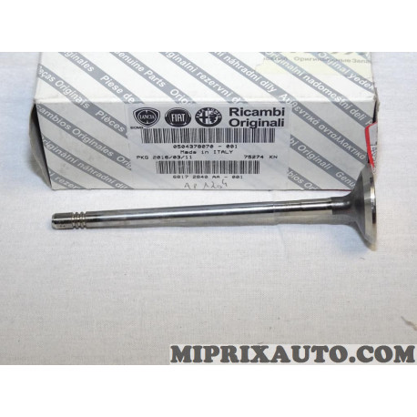 Soupape d'echappement Fiat Alfa Romeo Lancia original OEM 504378070 