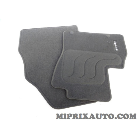 Paire tapis de sol sur mesure Citroen Peugeot original OEM 1610308080 pour peugeot bipper 