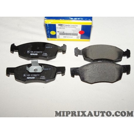 Jeux 4 plaquettes de frein Magneti marelli Fiat Alfa Romeo Lancia original OEM 6001073127