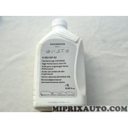 Bidon 1L 1 litre huile engrenages haute performance Volkswagen Audi Skoda Seat original OEM G052527A2