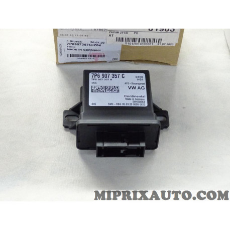 Centrale calculateur eclairage virage reglage portée Volkswagen Audi Skoda Seat original OEM 7P6907357CZ04 pour audi A3 de 2013 