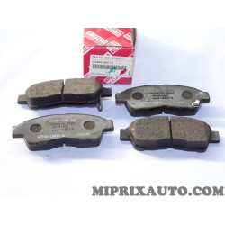 Jeu 4 plaquettes de frein Toyota Lexus original OEM 04465-05010 0446505010 