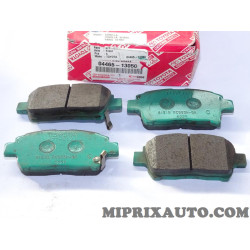 Jeu 4 plaquettes de frein Toyota Lexus original OEM 04465-13050 0446513050