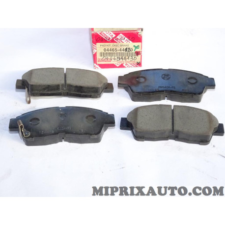 Jeu 4 plaquettes de frein Toyota Lexus original OEM 04465-44130 0446544130 