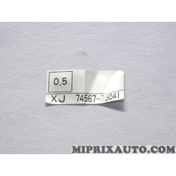 Etiquette capot Toyota Lexus original OEM 74567-25041 7456725041