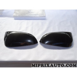 Paire coque retroviseur effet carbone Toyota Lexus original OEM PW403-0R000 PW4030R000 pour toyota RAV 4 RAV4 de 2015 à 2018