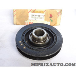 Poulie damper vilebrequin Toyota Lexus original OEM 13470-56171 1347056171 pour toyota land cruiser prado BJ40 BJ42 