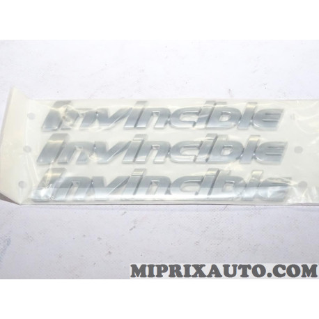 Kit 3 Logos motif embleme ecusson badge monogramme Invincible Toyota Lexus original OEM PZ483-N9490-00 PZ483N949000 