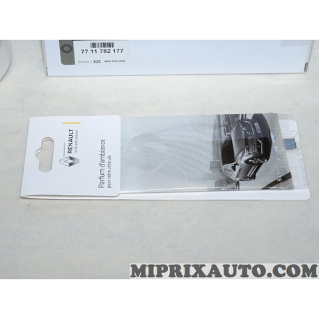 Parfum d'ambiance habitacle interieur silver DLU 04/19 Renault Dacia original OEM 7711782177 