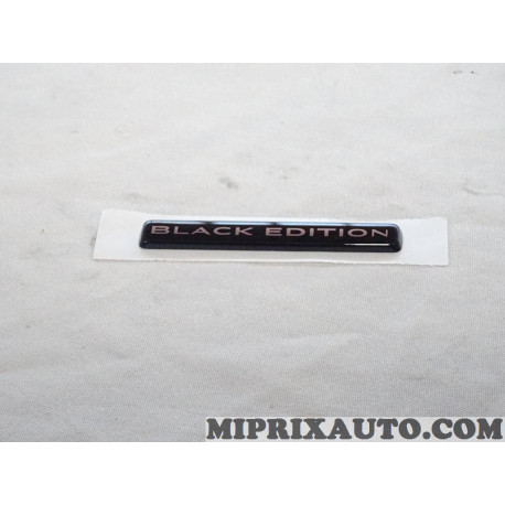 Logo motif embleme ecusson badge monogramme Black edition Renault Dacia original OEM 990436923R pour renault kadjar 