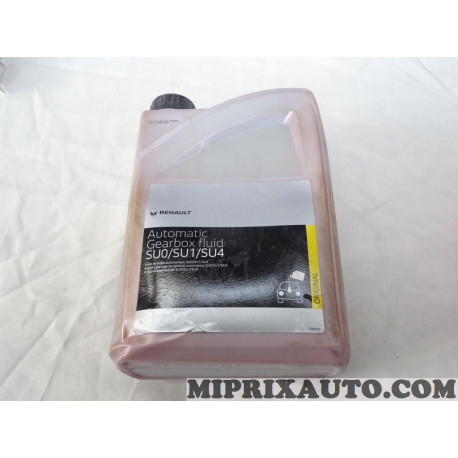 Bidon 2L 2 litres huile boite de vitesses automatique SU0 SU1 SU4 Renault Dacia original OEM 7711218368 