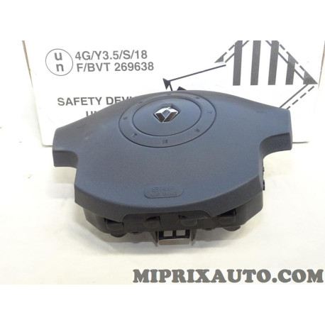 Airbag centre volant de direction Renault Dacia original OEM 985703771R pour renault kangoo 2 II 