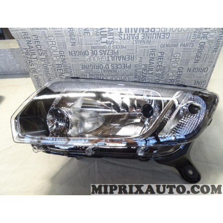 Phare projecteur avant gauche Renault Dacia original OEM 260601236R pour dacia logan MCV de 2013 à 2016 