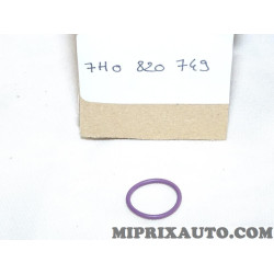 Joint durite tuyau climatisation Volkswagen Audi Skoda Seat original OEM 7H0820749 