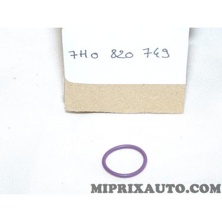 Joint durite tuyau climatisation Volkswagen Audi Skoda Seat original OEM 7H0820749 