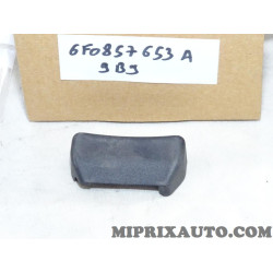 Revetement couvre bloc attache ceinture de sécurité Volkswagen Audi Seat Skoda original OEM 6F0857653A9B9 