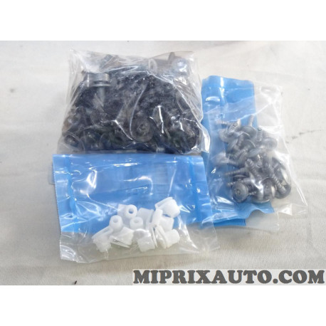 Pack vis fixation parechocs Volkswagen Audi Skoda Seat original OEM 4M8098623 