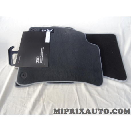 Jeu 4 tapis de sol sur mesure avant + arriere Volkswagen Audi Skoda Seat original OEM 8K1061270MNO pour audi A4 de 2008 à 2016 