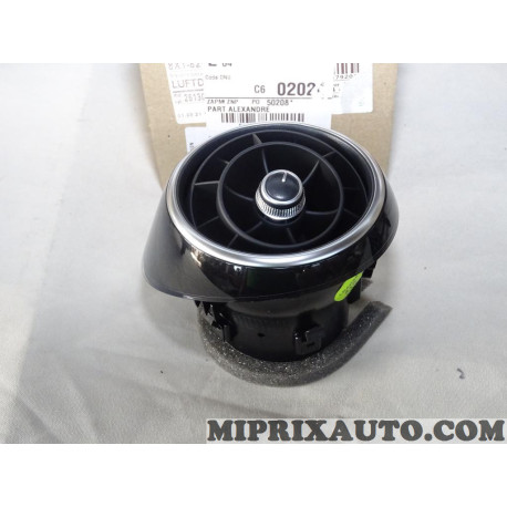 Diffuseur air chauffage ventilation noir brillant Volkswagen Audi Skoda Seat original OEM 8X1820902ADS9 