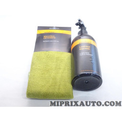 Flacon spray 500ML lustreur express DLU 06/21 (sans reclamation) + chiffon microfibre Noveom Volkswagen Audi Seat Skoda original