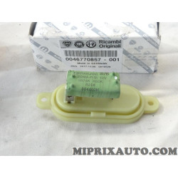 Resistance pulseur air chauffage ventilation Fiat Lancia Alfa Romeo original OEM 46770857