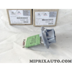 Resistance pulseur air chauffage ventilation Citroen Peugeot original OEM 6450JN 6450.JN 