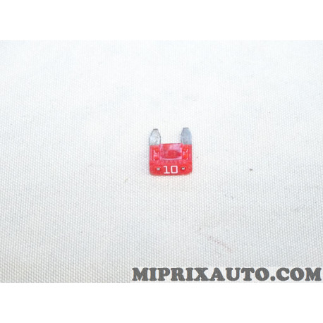 Mini fusible rouge 10A Volvo original OEM 30872411 