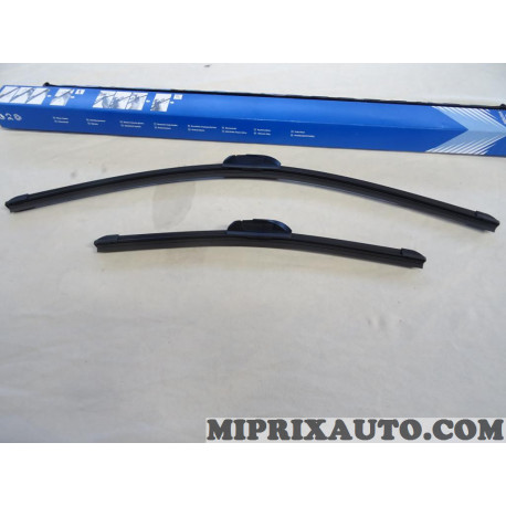 Jeu 2 balais essuie glace souple 650mm + 400mm Hyundai Kia original OEM L983FH2616L0 L983F-H2616-L0 