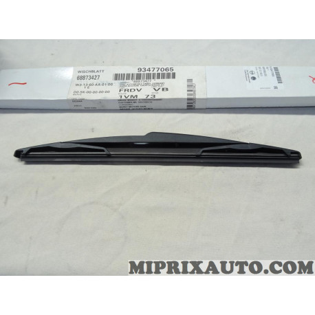 Balais essuie glace arriere Opel Chevrolet original OEM 93477065 