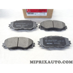 Jeu 4 plaquettes de frein Motrio Toyota Lexus original OEM 8660004525 pour lexus HS subaru trezia toyota auris E15 corolla RAV4