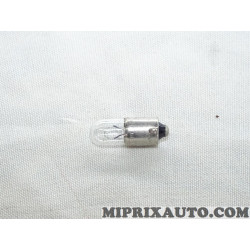 Ampoule 6W6 Renault Dacia original OEM 7701049953 