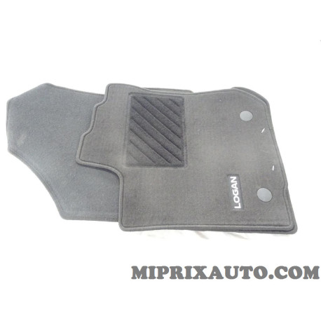 Jeu 4 tapis de sol sur mesure avant + arriere Renault Dacia original OEM 8201337453 pour dacia logan 