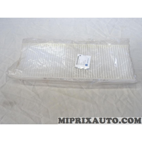 Filtre habitacle interieur Opel Chevrolet original OEM 90512779 