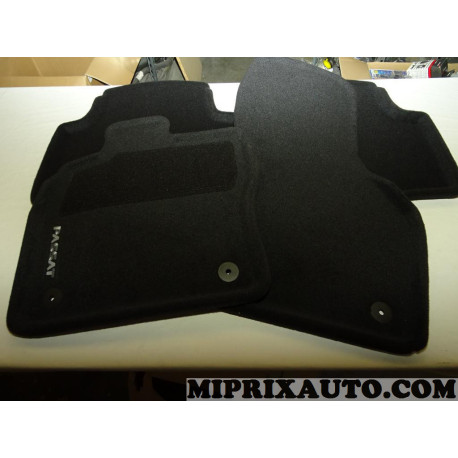 Ensemble tapis de sol avant + arriere sur mesure optimat Volkswagen Audi Skoda Seat original OEM 3G1061445AWGK pour volkswagen p