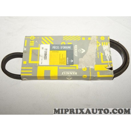 Courroie accessoire 4PK1062 Renault Dacia original OEM 7701064337