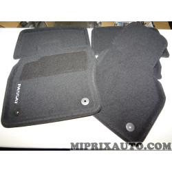 Ensemble tapis de sol avant + arriere sur mesure optimat Volkswagen Audi Skoda Seat original OEM 3G1061445WGK pour volkswagen pa