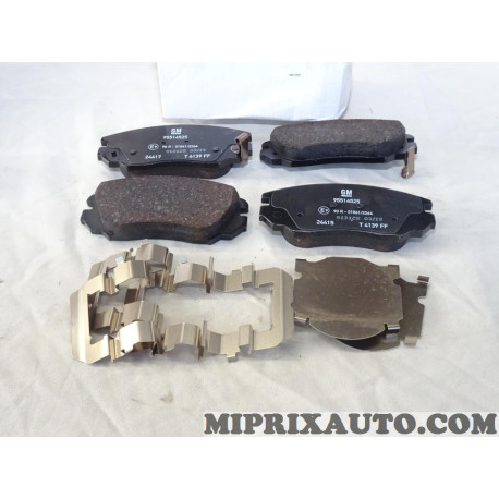 Jeu 4 plaquettes de frein Opel Chevrolet original OEM 95514525 