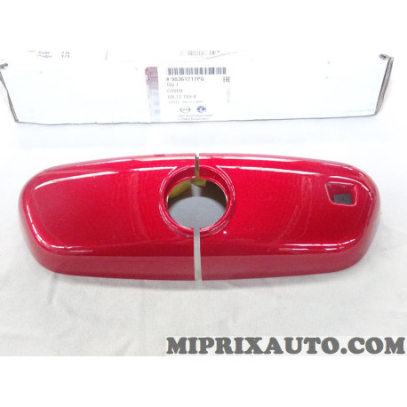 Coque calotte rouge retroviseur interieur Opel Chevrolet original OEM 98361217PQ 