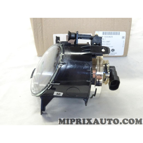 Phare antibrouillard Opel Chevrolet original OEM 13253625 