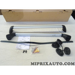 Jeu 2 barres de toit aluminium Hyundai Kia original OEM A2210ADE00AL A2210-ADE00-AL pour kia ceed de 2012 à 2017 (modele exposit