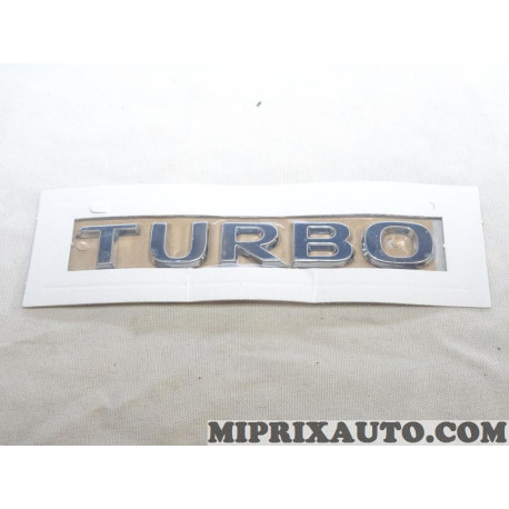 Logo motif embleme ecusson monogramme badge Turbo Opel Chevrolet original OEM 93192477 