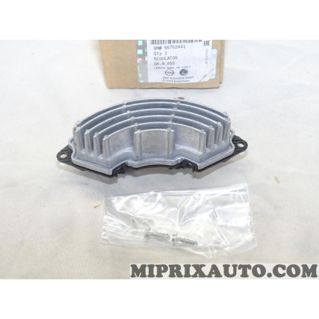 Resistance pulseur air chauffage ventilation Opel Chevrolet original OEM 55702441 