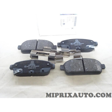 Jeu 4 plaquettes de frein Opel Chevrolet original OEM 95516196 