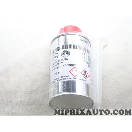 Bidon flacon 120ml additif de carburant (DLU01/2022 sans reclamation) Opel Chevrolet original OEM 95599923 