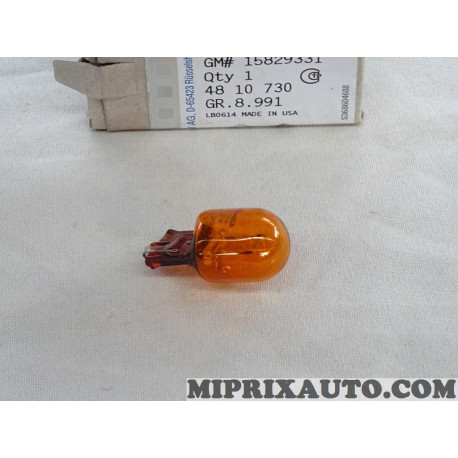 Ampoule bulbe feu clignotant Opel Chevrolet original OEM 15829331 4810730 