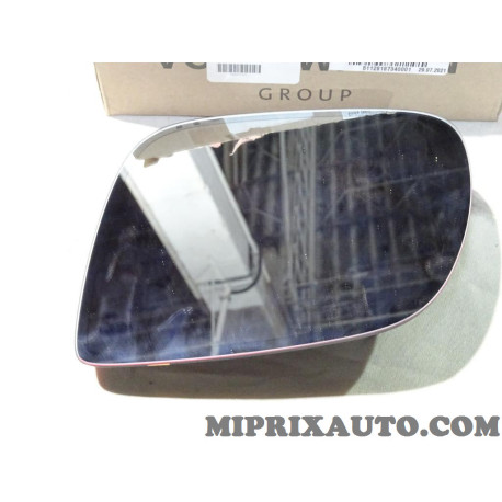 Miroir glace vitre de retroviseur Volkswagen Audi Skoda Seat original OEM 8R0857535F 