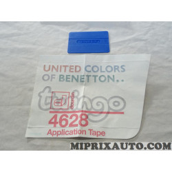 Autocollant decoration united colors of benetton twingo Renault Dacia original OEM 7700414745 (pliure) 