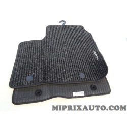 Jeu 2 tapis de sol sur mesure Renault Dacia original OEM 8201437621 pour renault trafic 3 III 